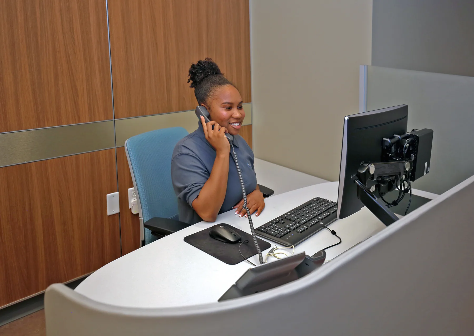 Care Navigator Scholar supporting care coordination in a clinical office setting